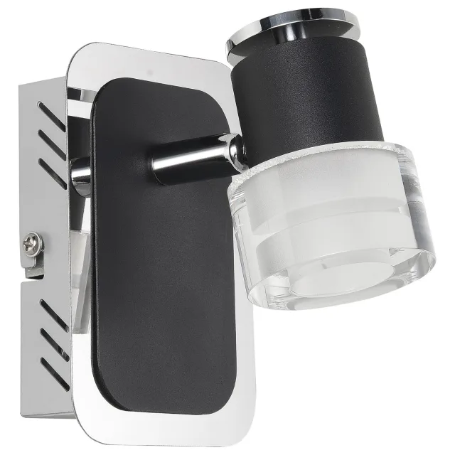 LED spot lampa LS104-1 CH+BK