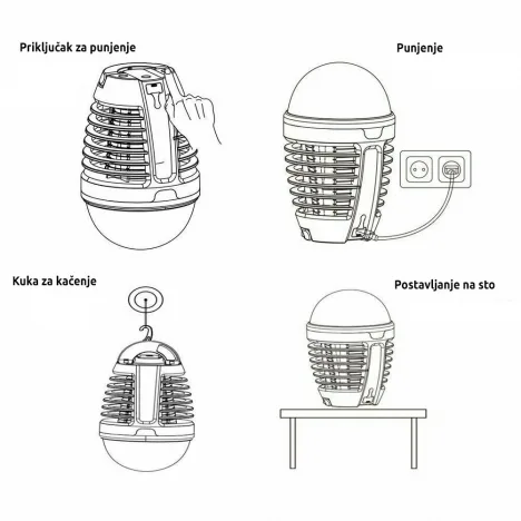 LED SIJALICA PROTIV KOMARACA DYT-51 — slika 4