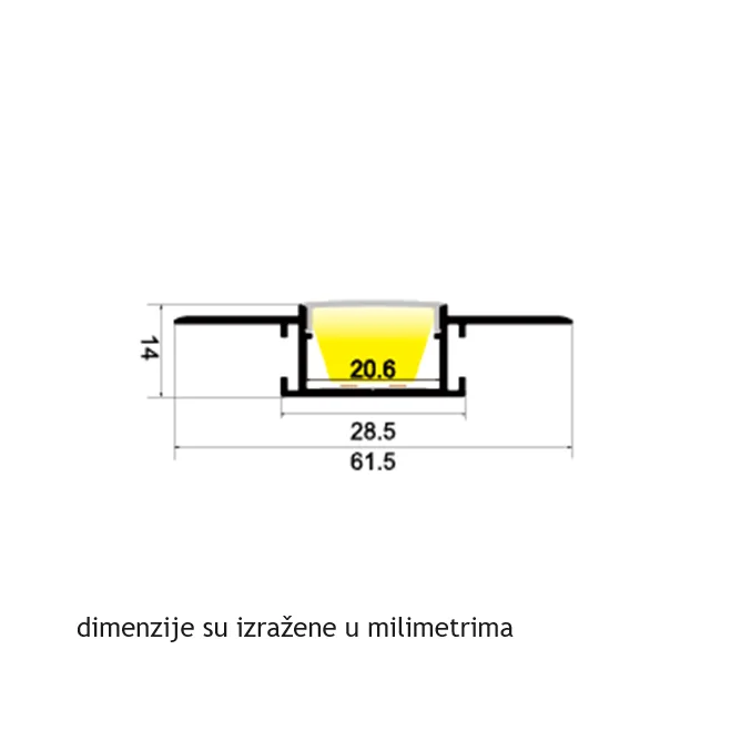 LED PROFIL LR6124 2M — slika 5