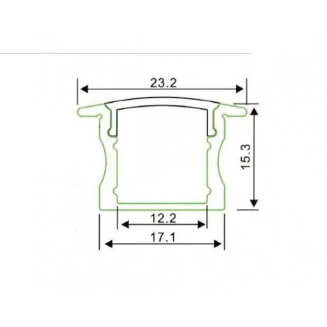 LED PROFIL LL-ALP003-R — slika 2
