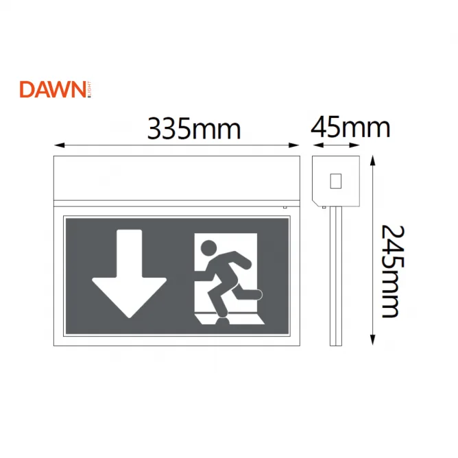 DAWN PANIK SVETILJKA E637695 EXIT — slika 2