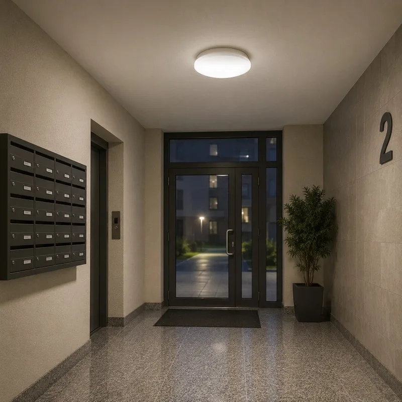 LED PLAFONJERA LE511 PANIK 18W/1W 4000K IP 65 — slika 2