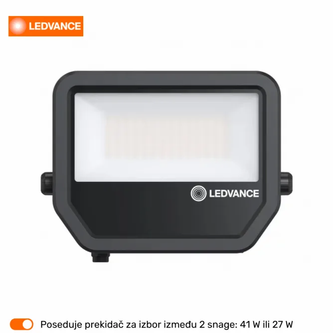 LEDVANCE LED REFLEKTOR FL50 P 41W/27W 4000K SY100 BK — slika 3