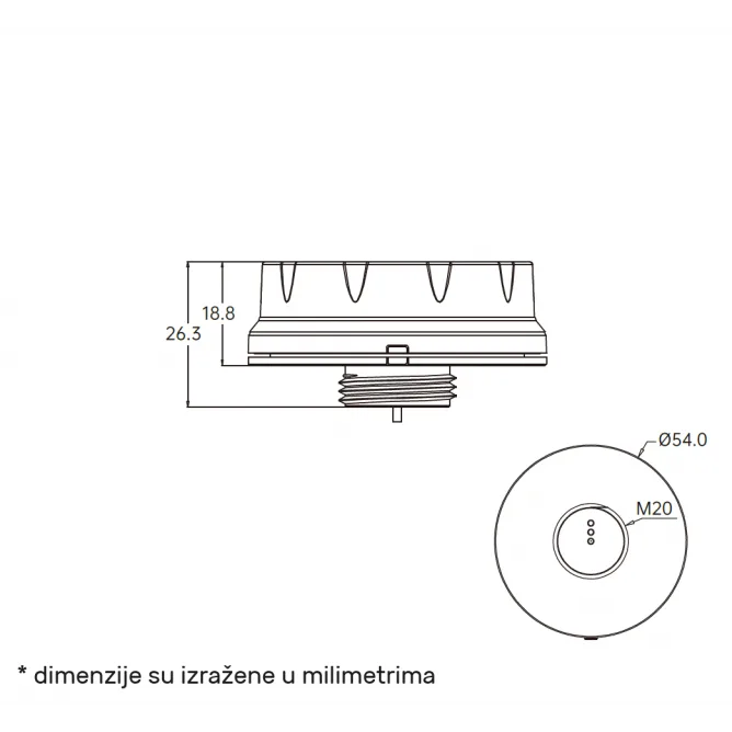 DAWN SENZOR HBB IP65 — slika 2