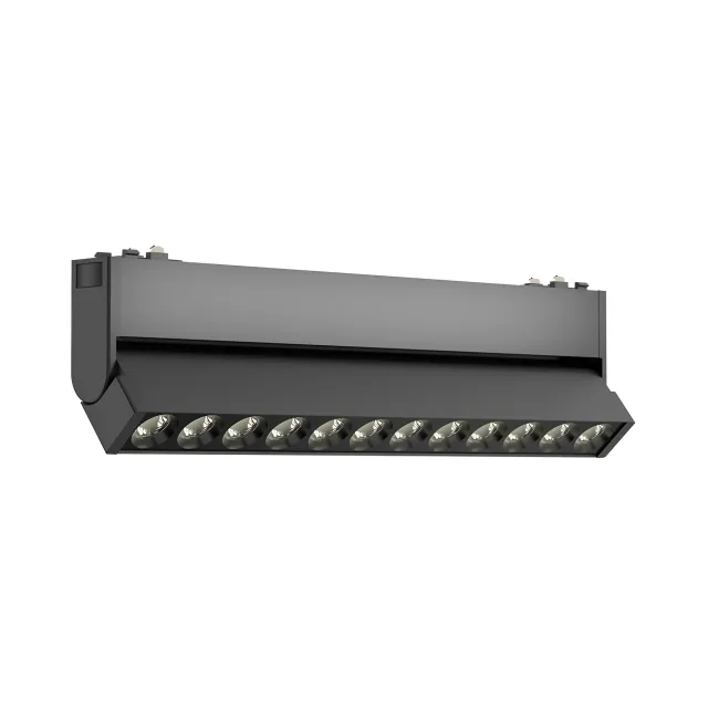 MAGNETNI ZIDNI OSVETLJIVAC 12W CRNI CCT 48VDC