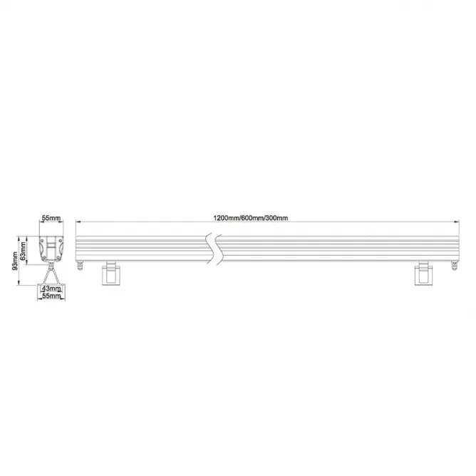 LED WASHER REFLEKTOR JM-059 72W-RGBW 4in1-3000K-IP66-24V — slika 4