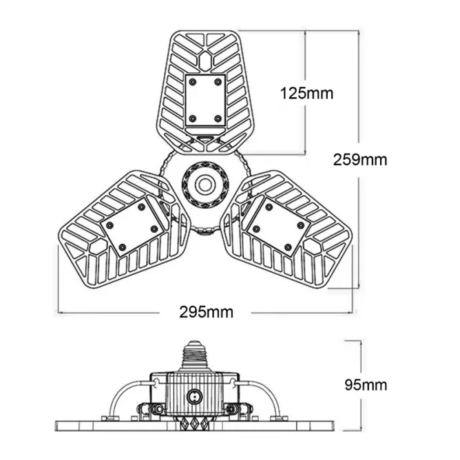LED REFLEKTOR BR-FL60W-03Q 4000K — slika 4
