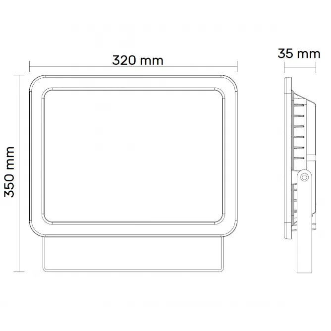 LED REFLEKTOR BR-FL150W-04AZ CRNI — slika 2