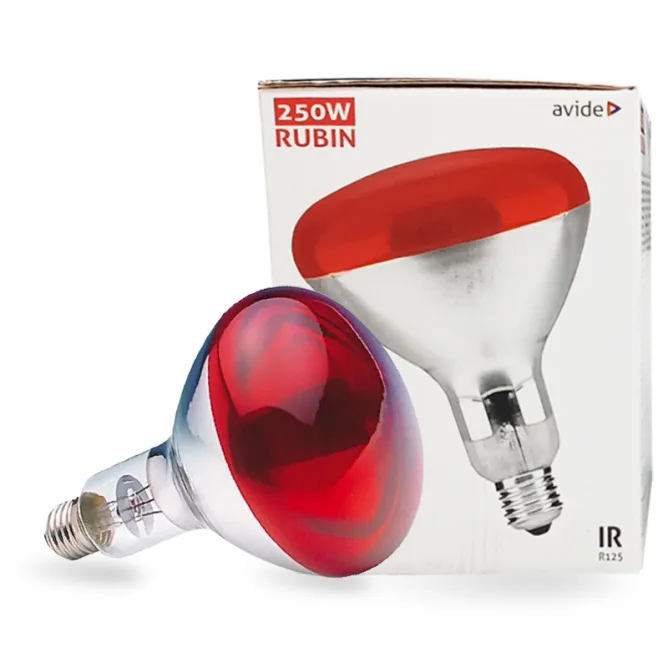 SIJALICA INFRA RED R125 250W E27 (CRVENA) — slika 2