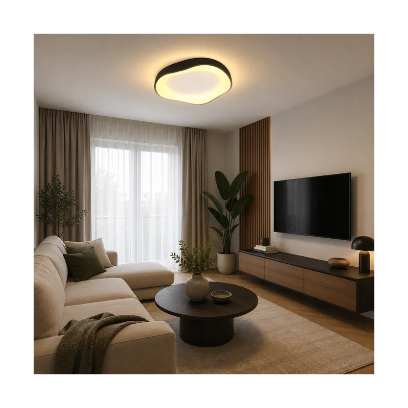 SOLEA 15 LED PLAFONJERA 24W 3000/4000/6000K CRNA — slika 2