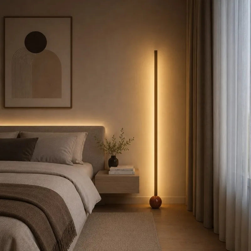 SOLEA 167 PODNA LAMPA 30W CCT CAPPUCCINO/CRVENA — slika 2