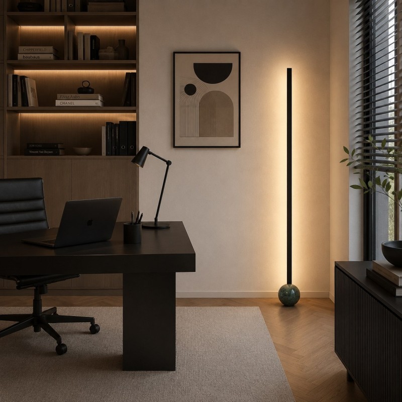 SOLEA 167 PODNA LAMPA 30W CCT CRNA/ZELENA — slika 2