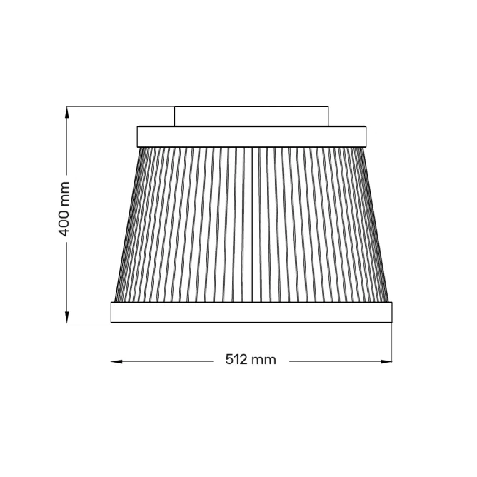 LUNA 317 PLAFONSKA SVETILJKA 50W 3000/4000/5700K CRNA — slika 4