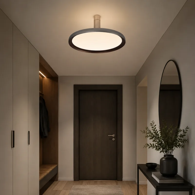 VESTA 619 PLAFONSKA SVETILJKA 55W 3000K SIVA/BRAON — slika 2