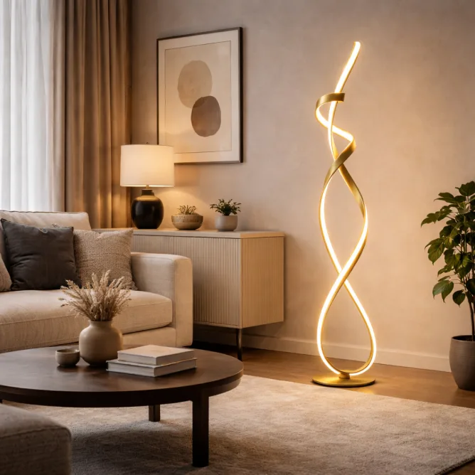 SOLEA 136 PODNA LAMPA 36W 3000K CAPPUCCINO — slika 2