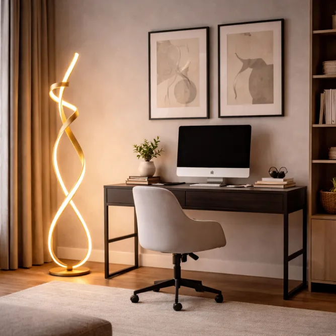 SOLEA 136 PODNA LAMPA 36W 3000K CAPPUCCINO — slika 3