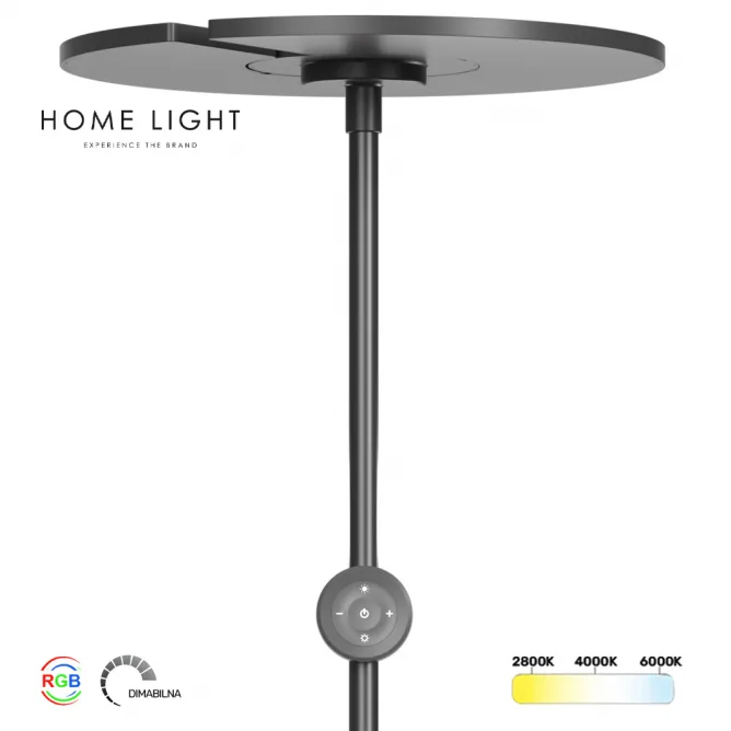 PODNA LAMPA LT400CR 40W+8W RGB/CCT DIMABILNA CRNA — slika 2