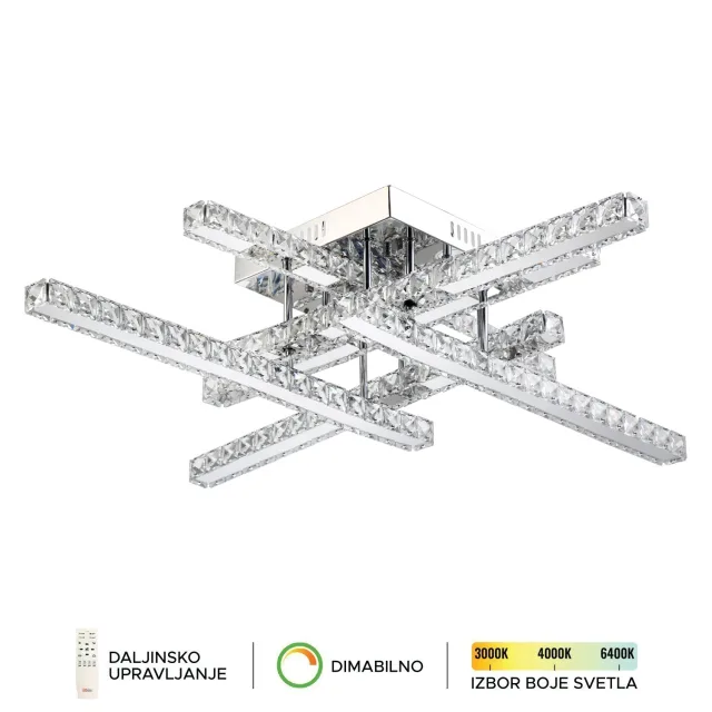 LED plafonska lampa KP6009-72C