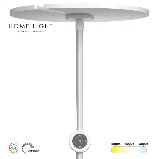 PODNA LAMPA LT400CR 40W+8W RGB/CCT DIMABILNA BELA — slika 2