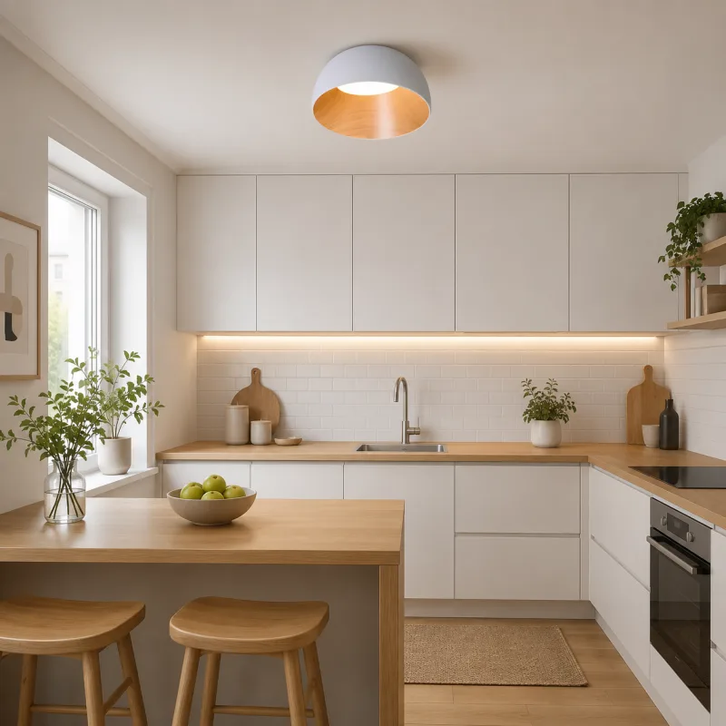 VESTA 626 PLAFONSKA SVETILJKA 24W 3000K BELA/DRVO — slika 2