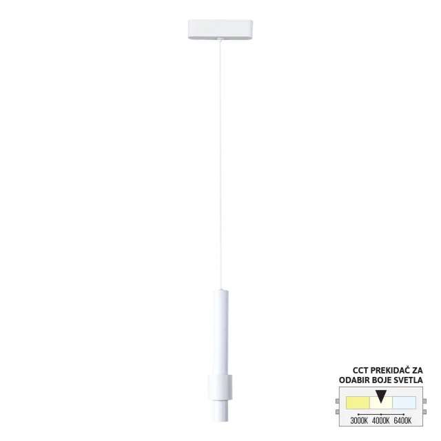 LED magnetna visilica CCT ULTRA SLIM FMS4005-7 WH