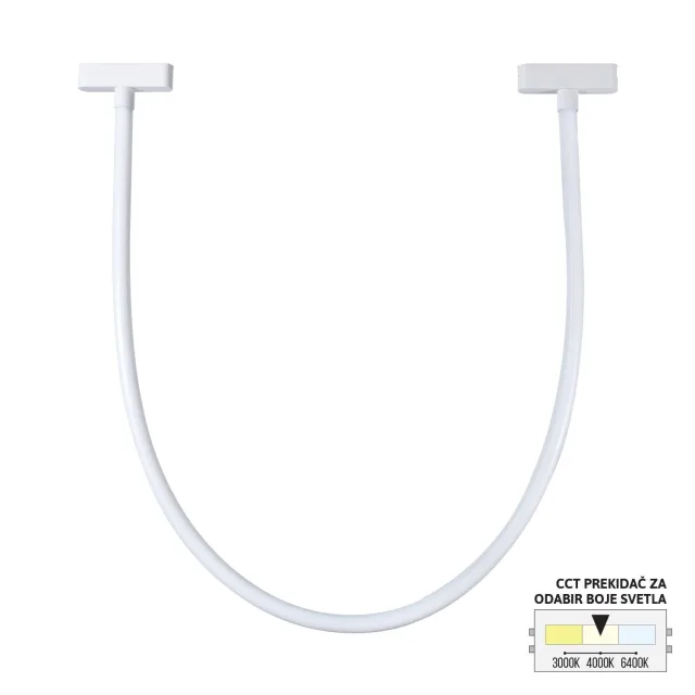 LED magnetna svetiljka CCT ULTRA SLIM FMS4006-20 WH