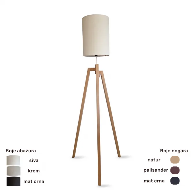 PODNA LAMPA TRIANGLE — slika 3