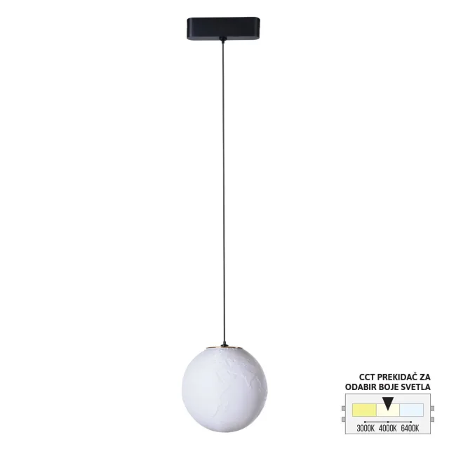 LED magnetna visilica CCT ULTRA SLIM FMS4003-7 BK