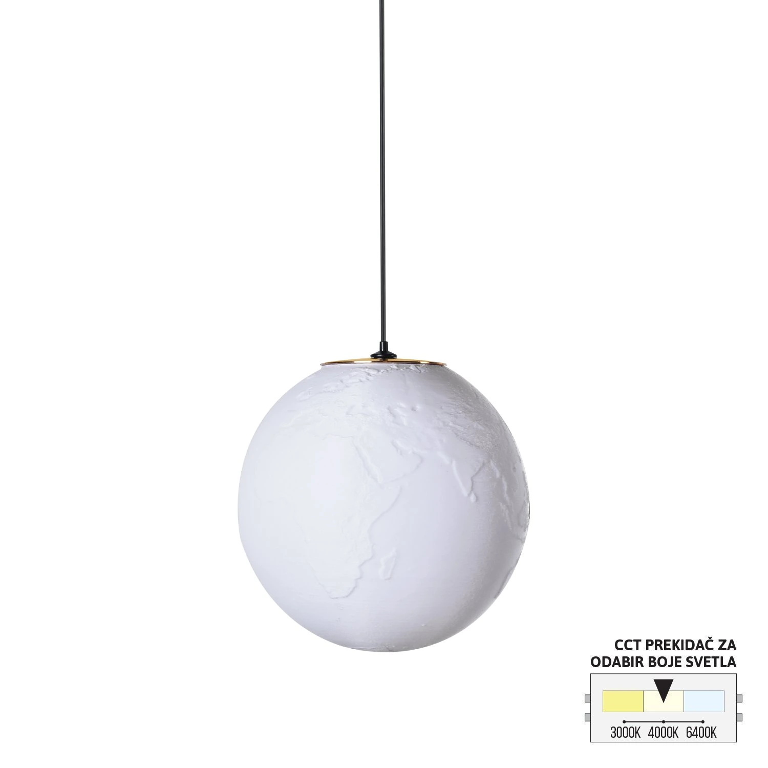 LED magnetna visilica CCT ULTRA SLIM FMS4003-7 BK — slika 2