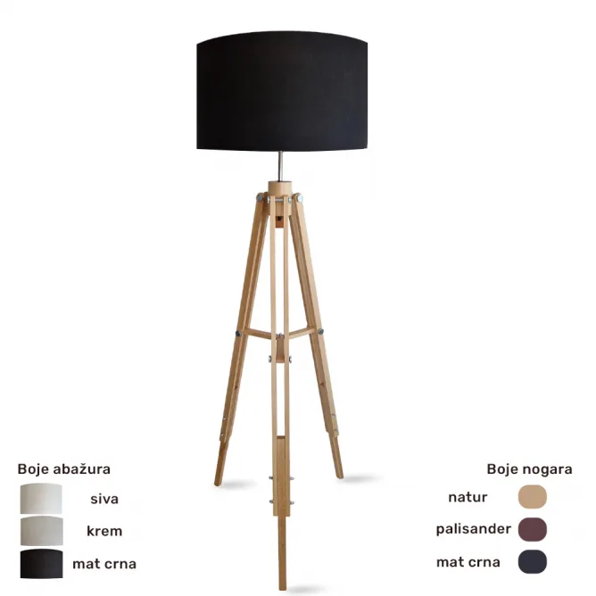PODNA LAMPA CORE+ABAŽUR (50cm) — slika 3