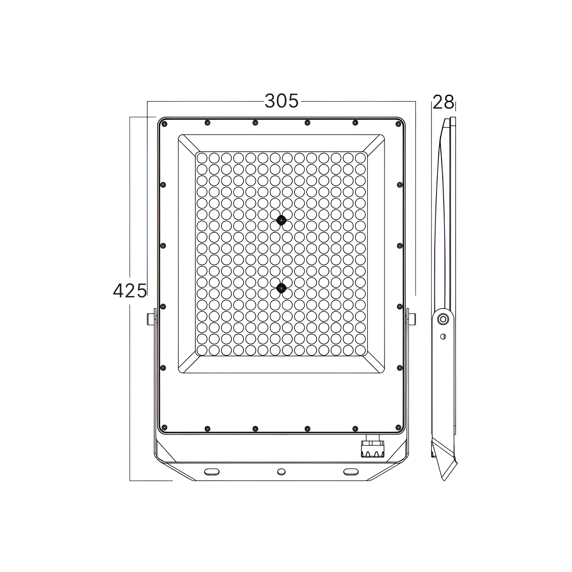 LED REFLEKTOR 200W SIVI CCT IP65 — slika 6