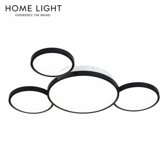 VESTA 372 PLAFONSKA SVETILJKA LED 60W 3000K CRNA