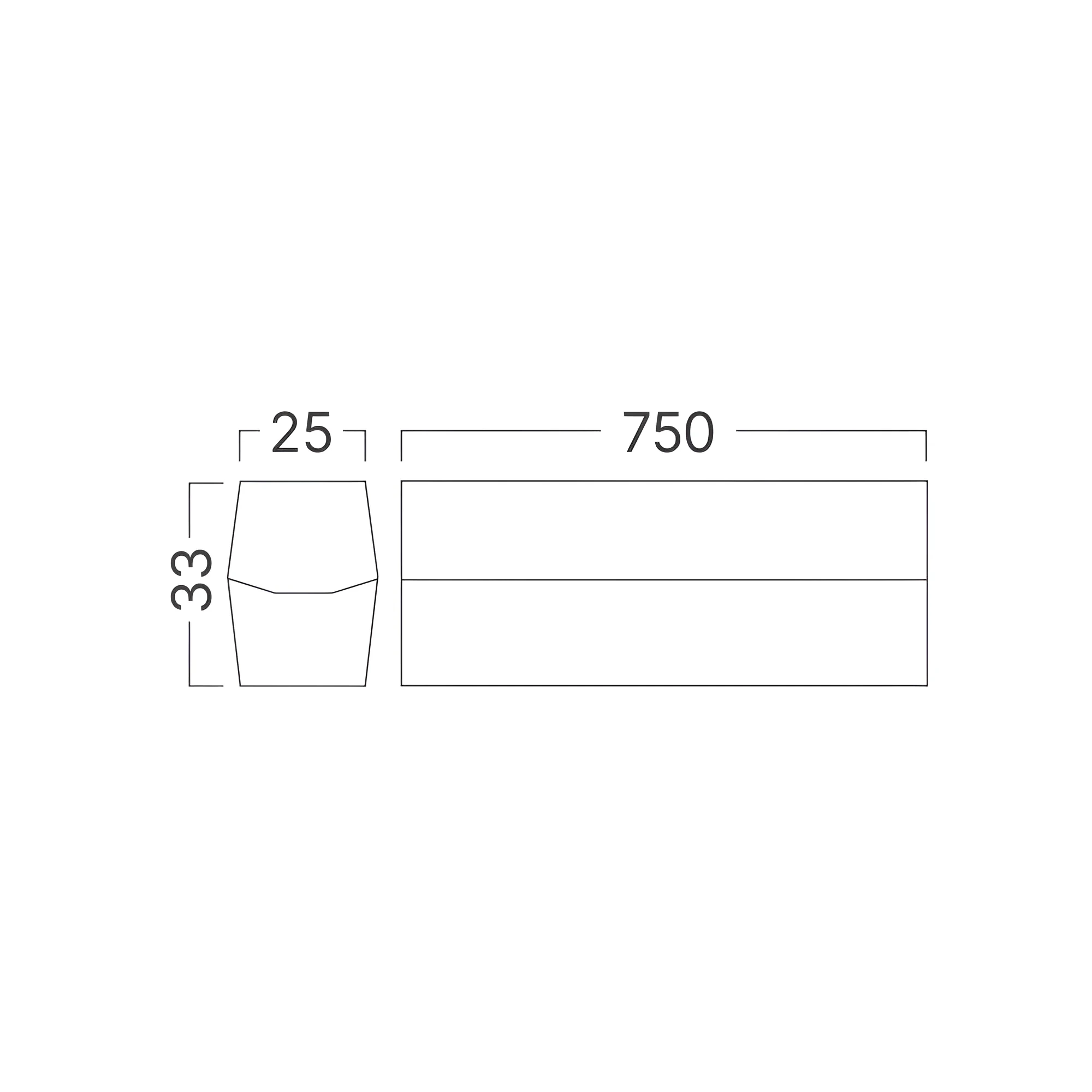 LED LINIJSKA SVETILJKA 750MM 10W BELI 6500K — slika 4