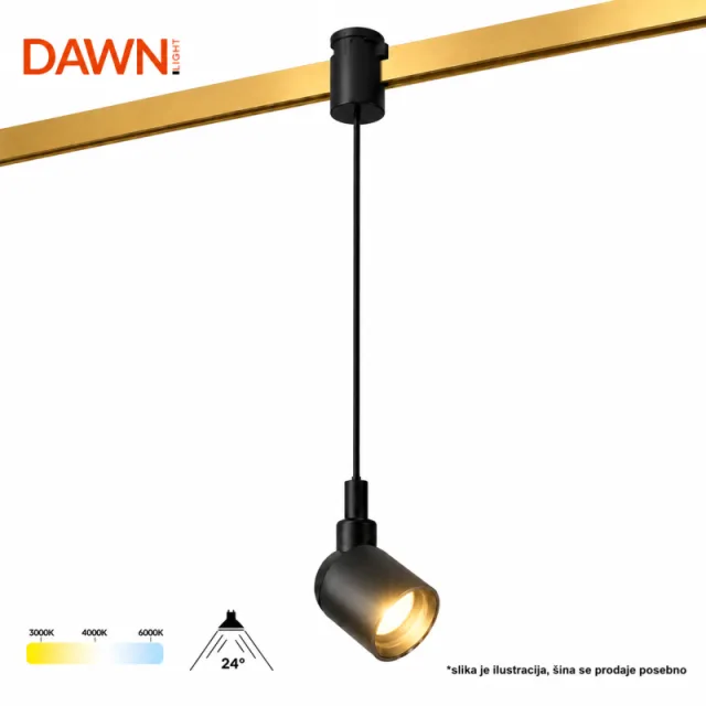 DAWN LED MODUL 9029 V 7W CCT CRNA