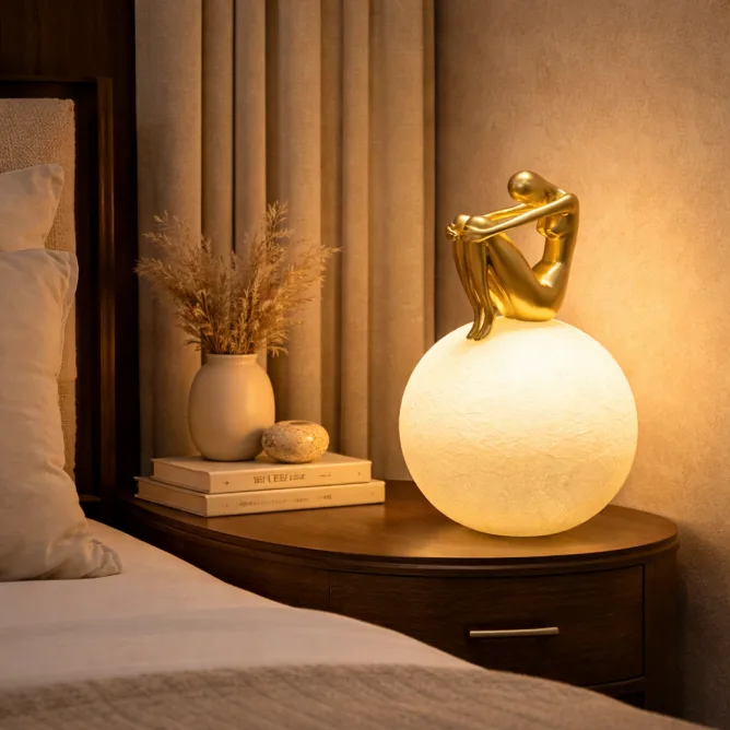 BELORE 52 PODNA LAMPA 1*E27 ZLATNA — slika 2