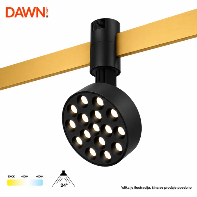 DAWN LED MODUL 9029 H 10W CCT CRNA