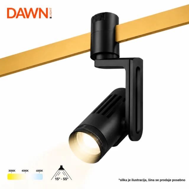 DAWN LED MODUL 9029 E 10W CCT CRNA