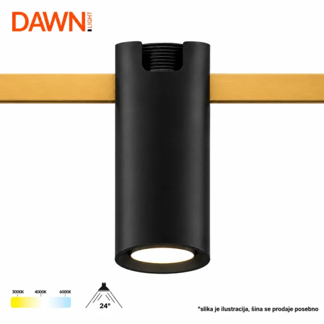DAWN LED MODUL 9029 G 7W CCT CRNA