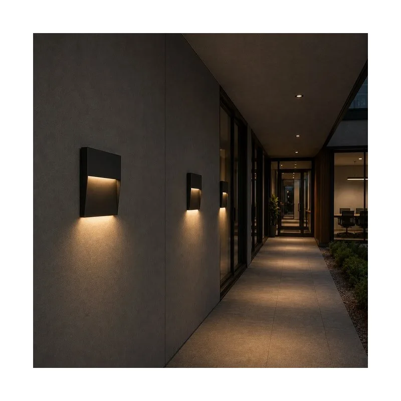 LED SVETILJKA W13523 4W CCT IP54 CRNA — slika 2