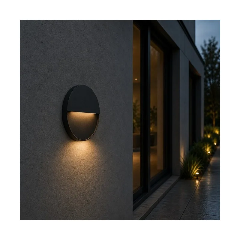 LED SVETILJKA W13521 4W CCT IP54 CRNA — slika 2