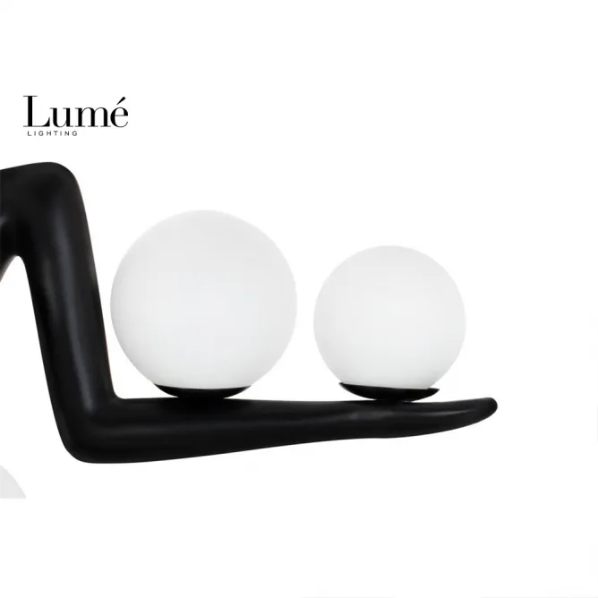 BELORE 28 PODNA LAMPA 6*E27 CRNA — slika 3