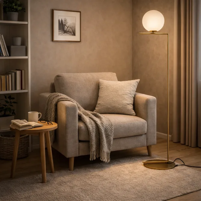 VESTA 404 PODNA LAMPA 1*E27 MESING — slika 2