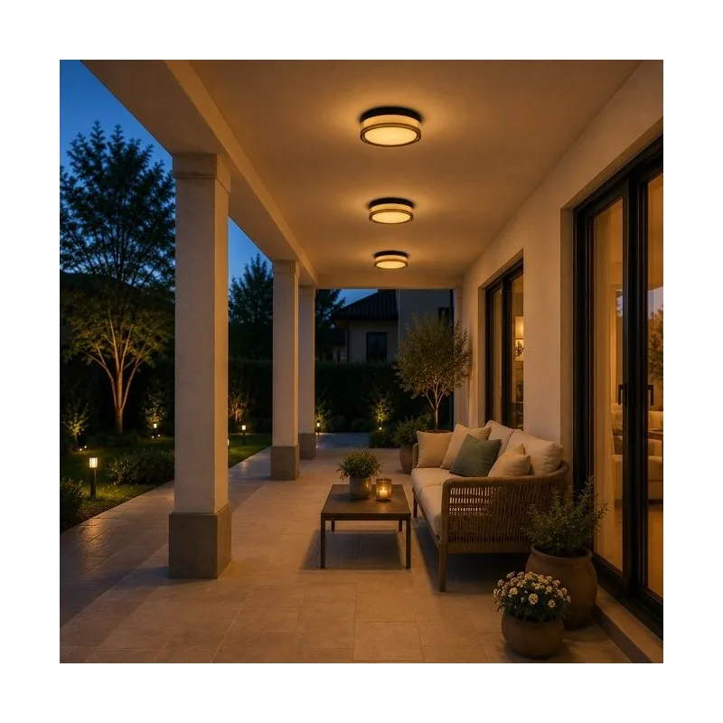 LED PLAFONJERA BLM230CW 18W CCT CRNA IP65 — slika 2