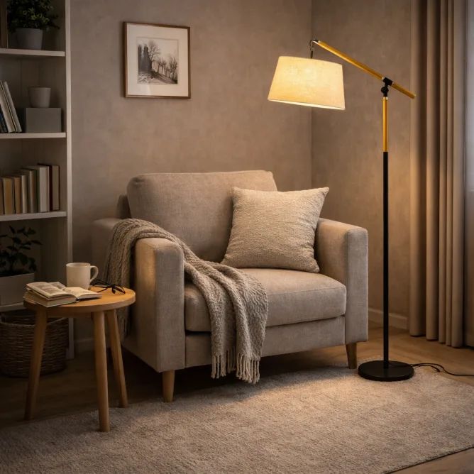 RUSTIK 166 PODNA LAMPA 1*E27 — slika 2
