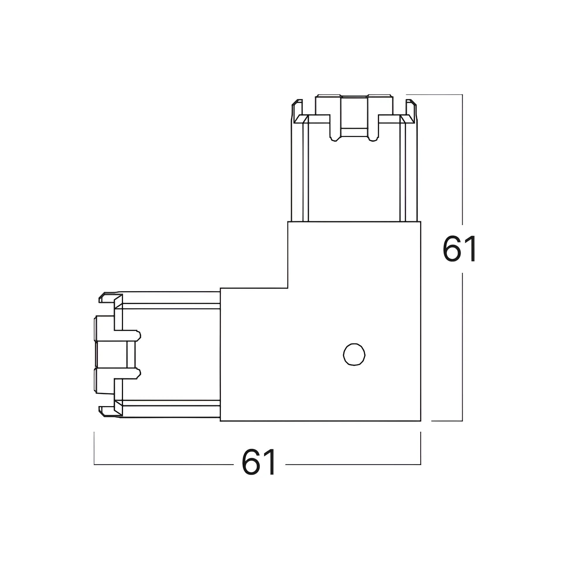 HEGZA KONEKTOR 90° — slika 4