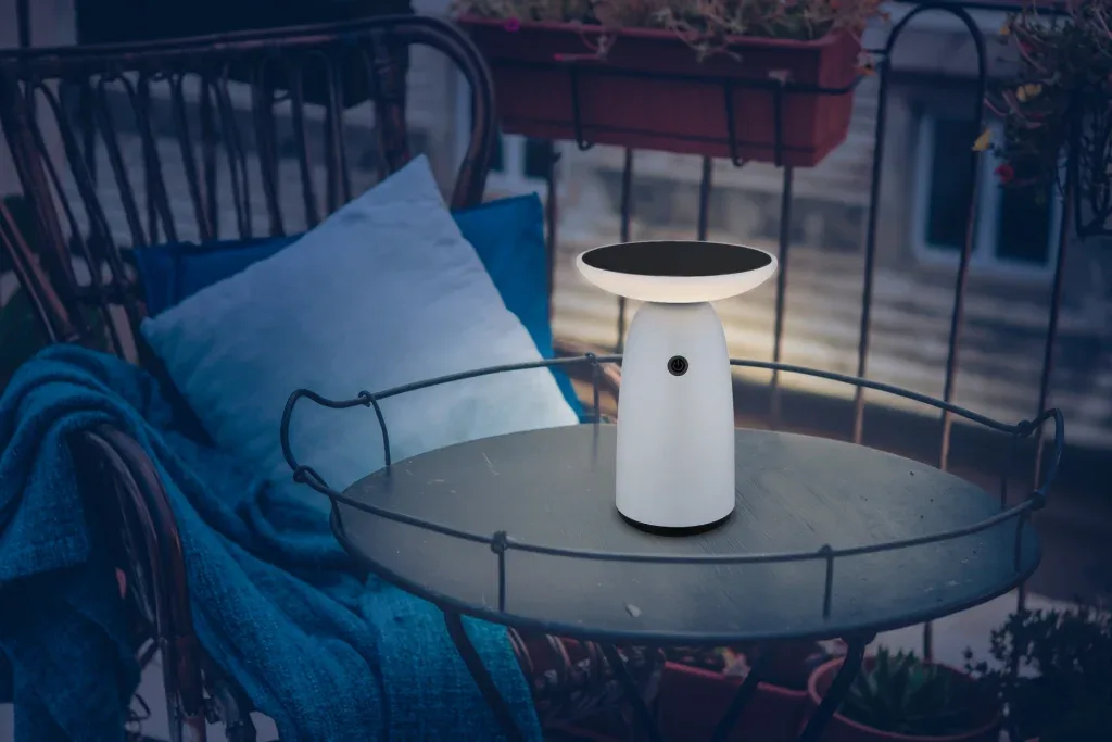 SOLARLEUCHTE ALUMINIUM WEIß, 1XLED — slika 5