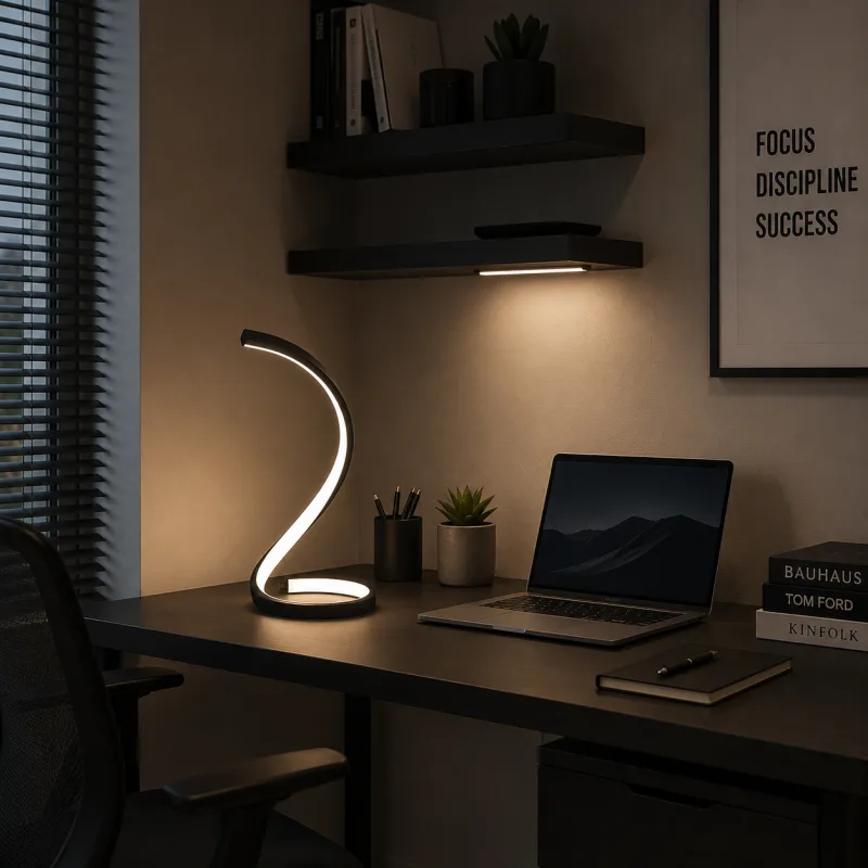 SOLEA 149 STONA LAMPA 14W 3000K CRNA — slika 2