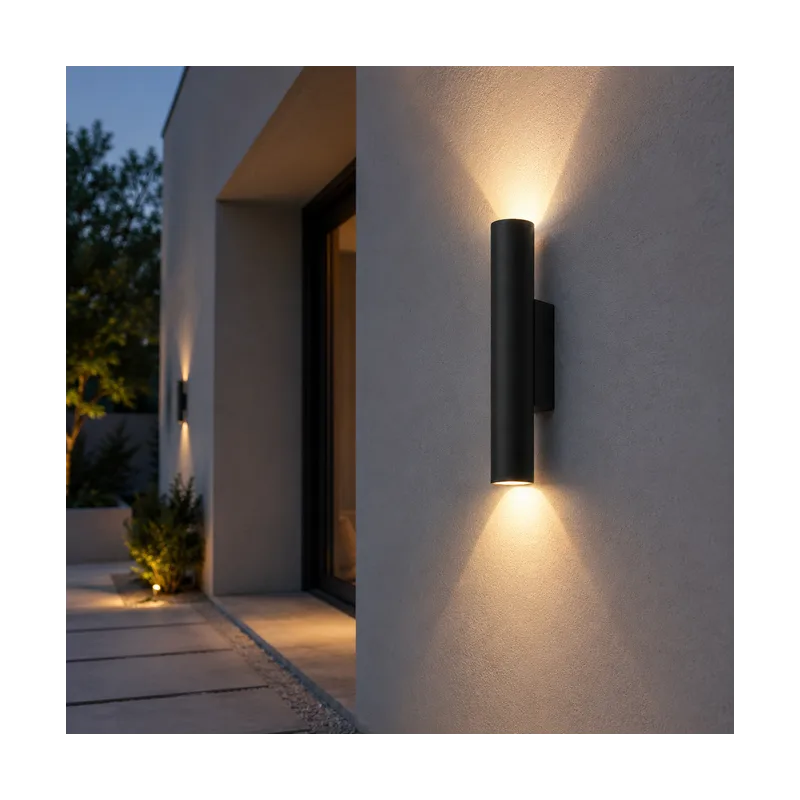 LED SVETILJKA PL-2018-03 ZIDNA 6W 4000K IP65 CRNA — slika 2