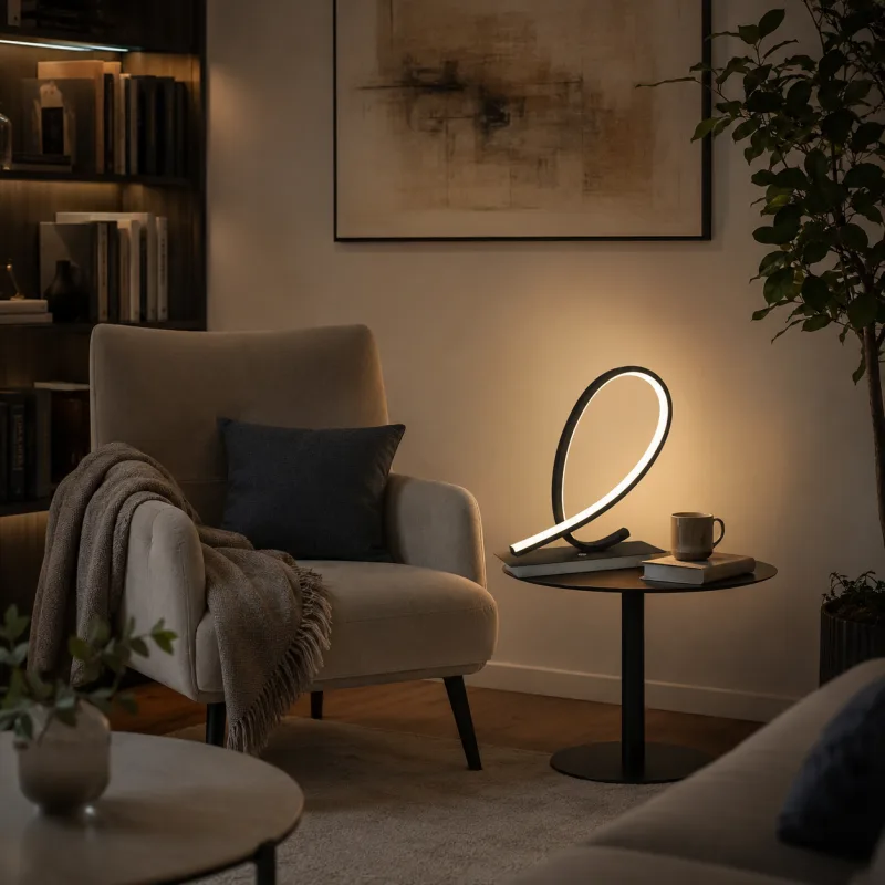 SOLEA 89 STONA LAMPA 12W CCT CRNA — slika 2