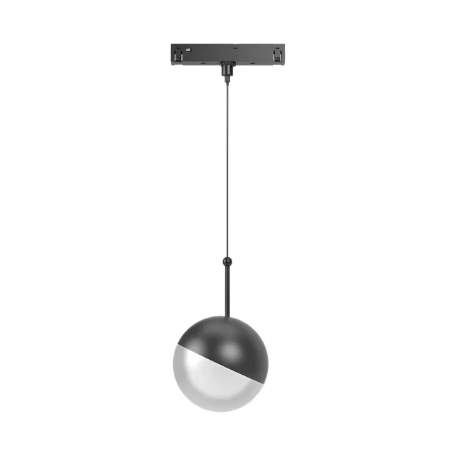 MAGNETNI VISECI SPOT 7W CRNI 3000K 48VDC
